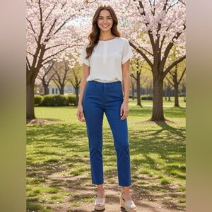 Mid-Rise Pixie Ankle Pants